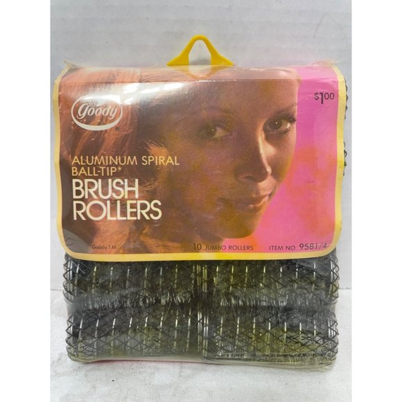 Goody Accessories Rollers By Goody Jumbo 1 18 Brush Rollers 1973
